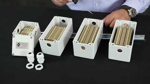 Terminal Blocks in a Junction Box - Engineered just for you in a NEMA 4X enclosure